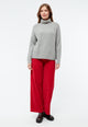 Givn Berlin Strickpullover GBCASSIA mit Rollkragen aus recyceltem Wollgemisch Sweater Mid Grey