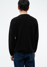 Givn Berlin Strickpullover GBCamillo aus Bio-Merinowolle Sweater Black (Merino)