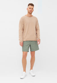 Givn Berlin Strickpullover GBDENIS aus Bio-Baumwolle Sweater Light Brown