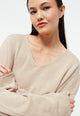 Givn Berlin Strickpullover GBLINNEA aus Bio-Baumwolle Sweater Oat Beige