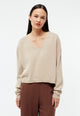 Givn Berlin Strickpullover GBLINNEA aus Bio-Baumwolle Sweater Oat Beige