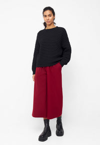 Givn Berlin Strickpullover GB-EMILY aus Bio-Baumwolle Sweater Black