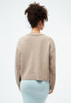 Givn Berlin Strickpullover PHILOU aus recycelter Wolle Sweater Beige