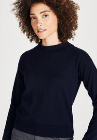 Givn Berlin Strickpullover SABRINA aus Bio-Baumwolle Sweater Blue