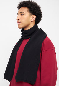 Givn Berlin Strickschal ISAAC aus Bio-Baumwolle Scarf Black