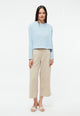 Givn Berlin Strickshirt GBMARIA aus Bio-Baumwolle Longsleeve Ice Water Blue (Jacquard)