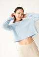 Givn Berlin Strickshirt GBMARIA aus Bio-Baumwolle Longsleeve Ice Water Blue (Jacquard)