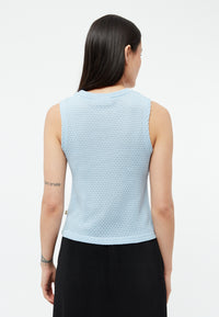 Givn Berlin Stricktop GBSHIRLEY aus Bio-Baumwolle Top Ice Water Blue (Jacquard)
