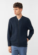Givn Berlin Strukturierte Blousonjacke GBCARTER aus Bio-Baumwolle Jacket Dark Blue (Structure)