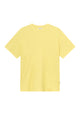 Givn Berlin Strukturiertes T-Shirt GBCLIFF relaxed Fit aus Bio-Baumwolle T-Shirt Lemon (Waffle)