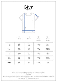Givn Berlin Strukturiertes T-Shirt GBCLIFF relaxed Fit aus Bio-Baumwolle T-Shirt Lemon (Waffle)