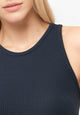 Givn Berlin Strukturiertes Top GBCOLLEEN  aus Bio-Baumwolle Top Midnight Blue (Waffle)