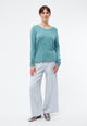 Givn Berlin Sweater DANIELLE aus TENCEL™ Modal  Sweater Petrol