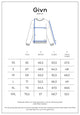 Givn Berlin Sweater GBADA loose Fit aus recycelter Baumwolle Sweater Off White / Black (Stripes)