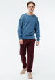 Givn Berlin Sweater GBANTHONY aus recycelter Baumwolle Sweater Distant Blue