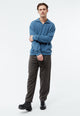 Givn Berlin Sweater GBBELA aus recycelter Baumwolle mit Kragen Sweater Distant Blue