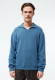 Givn Berlin Sweater GBBELA aus recycelter Baumwolle mit Kragen Sweater Distant Blue
