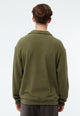 Givn Berlin Sweater GBBELA aus recycelter Baumwolle mit Kragen Sweater Khaki