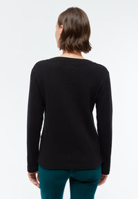Givn Berlin Sweater GBEdda aus recycelter Baumwolle Sweater Black