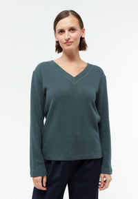 Givn Berlin Sweater GBEdda aus recycelter Baumwolle Sweater Green