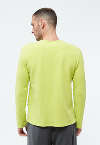 Givn Berlin Sweater GBIAN aus recycleter Baumwolle Sweater Lime Green