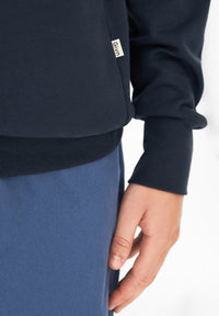 Givn Berlin Sweater GBNURI relaxed Fit aus Bio-Baumwolle Sweater Midnight Blue