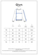 Givn Berlin Sweater GBRESA aus recycelter Baumwolle mit Kragen Sweater Dark Grey