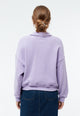 Givn Berlin Sweater GBRESA aus recycelter Baumwolle mit Kragen Sweater Light Amethyst
