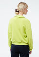 Givn Berlin Sweater GBRESA aus recycelter Baumwolle mit Kragen Sweater Lime Green