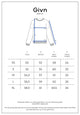 Givn Berlin Sweater GBSELMA aus recycelter Baumwolle Sweater Blue