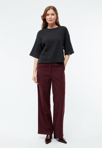 Givn Berlin Sweater GBSELMA aus recycelter Baumwolle Sweater Dark Grey