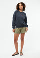 Givn Berlin Sweater GBYARA (Heart) aus Bio-Baumwolle mit Stickerei Sweater Midnight Blue