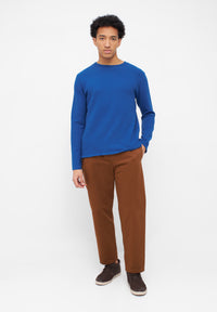 Givn Berlin Sweater IAN aus recycelter Baumwolle Sweater Deep Blue