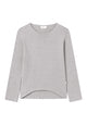 Givn Berlin Sweater LUCIA aus recycelter Baumwolle Sweater Light Grey