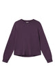 Givn Berlin Sweater SAMANTHA aus recycelter Baumwolle Sweater Dark Purple