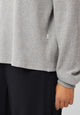 Givn Berlin Sweater SAMANTHA aus recycelter Baumwolle Sweater Stone Grey