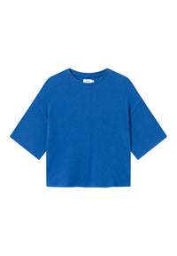Givn Berlin Sweater SELMA aus recycelter Baumwolle Sweater Deep Blue