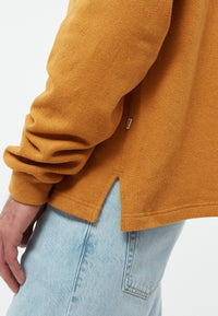 Givn Berlin Sweater TABOR aus recycelter Baumwolle Sweater Mustard