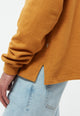 Givn Berlin Sweater TABOR aus recycelter Baumwolle Sweater Mustard