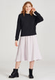 Givn Berlin Sweater WILMA aus recycelter Baumwolle Sweater Dark Grey