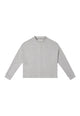 Givn Berlin Sweater WILMA aus recycelter Baumwolle Sweater Light Grey