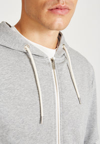 Givn Berlin Sweatjacke WINSTON aus Bio-Baumwolle Sweater Mercury Grey