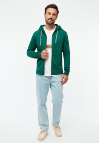 Givn Berlin Sweatjacke WINSTON aus Bio-Baumwolle Sweater Cedar Green