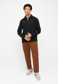 Givn Berlin Sweatshirt ALEC aus Bio-Baumwolle Sweater Black
