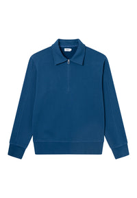 Givn Berlin Sweatshirt ALEC aus Bio-Baumwolle Sweater Moroccan Blue