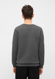 Givn Berlin Sweatshirt CANTON aus Bio-Baumwolle Sweater Shadow Grey (Lines)