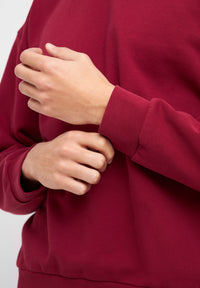 Givn Berlin Sweatshirt CEDRIC aus Bio-Baumwolle Sweater Tibetan Red