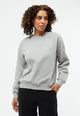 Givn Berlin Sweatshirt GBYARA aus weicher Bio-Baumwolle Sweater Grey Melange