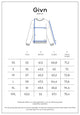 Givn Berlin Sweatshirt GBYARA aus weicher Bio-Baumwolle mit Stickerei Sweater Khaki