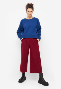 Givn Berlin Sweatshirt HEDI aus Bio-Baumwolle Sweater Deep Blue